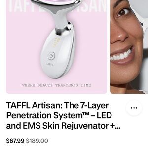 AFF Artisan Skincare Rejuvenator - Silver and White